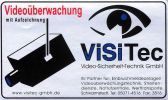 X VI Aufkleber-Set Videoüberwachung