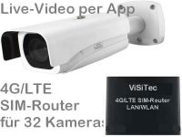 E 4G/LTE Mobilfunkkamera-Set SNC-441RBIAe PoE B311