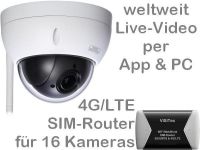 E 4G/LTE Mobilfunk-Überwachungskamera Set BW3060
