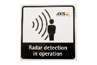 G  Axis RADAR DETECTION STICKER EN 10P / 221297 VT PL02.23