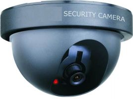 118.11 Überwachungskamera-Dummy im Domegehäuse mit Blinklicht