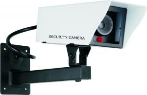 118.03 Überwachungskamera-Dummy im Schutzgehäuse mit Blinklicht