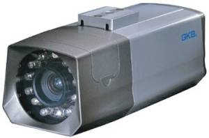 199.63 Sony ExView-CCD analoge Farb-Überwachungskamera Tag/Nacht IR-Strahler Vario (4,0-8,0) 230VAC