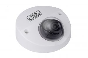 SANTEC SNC-441FDIF 4 MP Mini IP-Kuppelkamera 2,8 mm Festobjektiv, IR-LED, IP-66, PoE, Mikrofon, IVA Videoanalyse