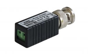 SANTEC M-509A Kompakt-Balun für ein Videosignal, Sender o. Empfänger, 1xBNC-Buchse, 1xSchraubklemme