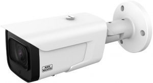 238.24 SANTEC BWNC-421FBIA Doppel-Full-HD 4MP IP-Bulletkamera, (2,7-13,5)mm 5x Motor-Zoom-Objektiv, IR-LED 60m, IP-66, PoE, App, Videoanalyse, H.265(+), Rekorder für SD-Card