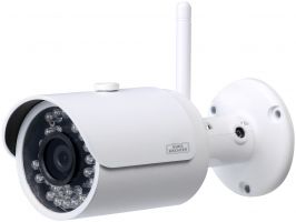 118.91 Kamera-Dummy: Echte Bullet Outdoor IP-Kamera LAN/WLAN, Alu-Gehäuse, defekt als Attrappe nutzbar