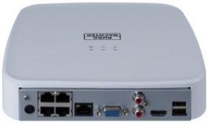 SANTEC BWNVR-2411P 4K/UHD Netzwerk Videorekorder 4-Kanal NVR mit 4 Port PoE