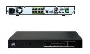 SANTEC SNVR-3842E / 523023 4K/H.265 Netzwerk Videorekorder 8 Kanal 8x (e)PoE (ohne Festplatte)