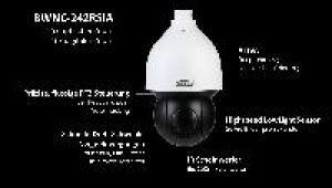 SANTEC BWNC-242RSIA-G2 IP-IR-Speed Dome,2 MP Full HD,25x optischer Zoom 5,4-135mm,AI IVA,H.265,Low-Light,IP-67,~24V/PoE