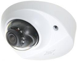 238.0571 EuroTECH DA4MD28AP Outdoor IP Mini-Dome 4MP Nachtsichtkamera für LiveVideo und Aufzeichnung via Handy-App per LAN, PoE, Super-Weitwinkelobjektiv 2,8mm, Mikrofon