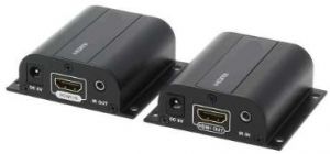 163.09 EuroTECH Konverter/Übertrager HDMI over UTP Cat.5/6 bis 60m (Medienkonverter, Wandler, Extender)