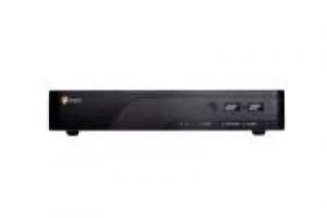 eneo MHR-18N04005A Hybrid HD Video Rekorder, 4-Kanal Analog, 120fps, HD-TVI AHD, IP, 1xSATA,HDMI, ohne HDD