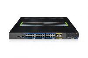 eneo IAR-7SE1024MMC Gigabit Switch, Managed, 350W, Layer 3, 24xPoE, 4xSFP 10G, Wand-/Rackmontage, Desktop