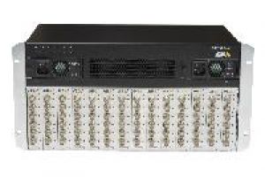 Axis AXIS Q7920 Video Encoder Rack, 19 Zoll/5HE, 14 Hotswap Einschübe, RS-485, 4x SFP Slot, Aluminium