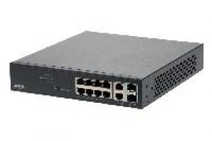 Axis AXIS T8508 POE+ NETWORK SWITCH Gigabit Switch, managed, 8 PoE+ Ports, 2x SFP/RJ45 Uplinks, 130W PoE, 1HE