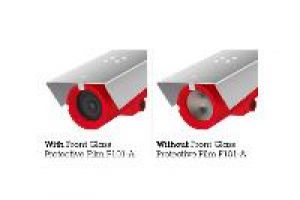 Axis FRONT GLASS PROTECTIVE FILM F1 Frontglas Schutzfolie, für Axis F101-A, Schutz vor korrosiven Gasen, 5 Stück