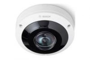 Bosch Sicherheitssysteme NDS-5703-F360LE Netzwerk Fix Dome, 360° Fisheye, 6MP, 1/1,8 Zoll, IVA, Audio, IR, HDMI, IK10, IP66