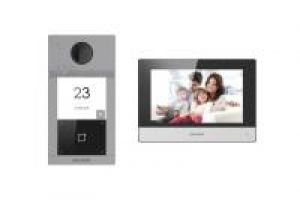 Hikvision DS-KIS604-S(B) Video Intercom Kit, Indoor Station, Türstation, Wifi, 2MP, IK08