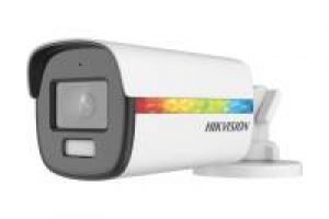 Hikvision DS-2CE12DF8T-FSLN(3.6mm) HD Bullet Kamera, 24h Farbe, 3,6mm, 2MP, Weißlicht, 12VDC, IP67