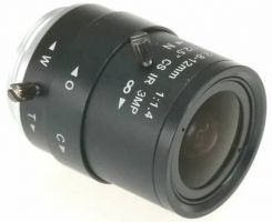 EuroTECH ET2812F14M-3MP 1/2,5" Objektiv 2,8-12 mm, CS-Mount, manuelle Blende, IR-korrigiert, 3 Mega-Pixel