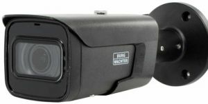 238.231 SANTEC BWNC-421FBIAG Doppel-Full-HD 4MP IP-Bulletkamera, (2,7-13,5)mm 5x Motor-Zoom-Objektiv, IR-LED 60m, IP-66, PoE, App, Videoanalyse, H.265(+), Rekorder für SD-Card, Farbe schwarz