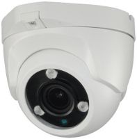 307.331 EuroTECH ETD957-5MP40MZ-W Domekamera, Full-HD Auflösung 5 Mega-Pixel, 4-1 Multi-Norm (HD-CVI, TVI, AHD, FBAS), IR 40m, IP67,  Motor-Zoom-Objektiv (2,7-13,5)mm, Anti-Vandal