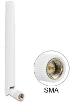 236.04 EuroTECH WiFi 2,4GHz Stabantenne 2,5dBi SMA male weiß